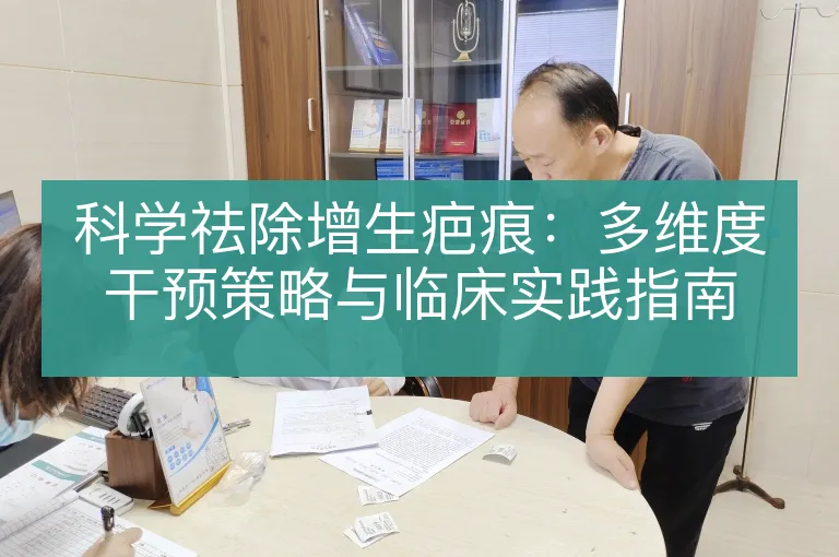 科学祛除增生疤痕：多维度干预策略与临床实践指南