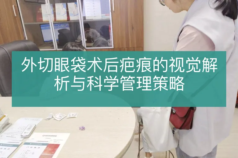 外切眼袋术后疤痕的视觉解析与科学管理策略