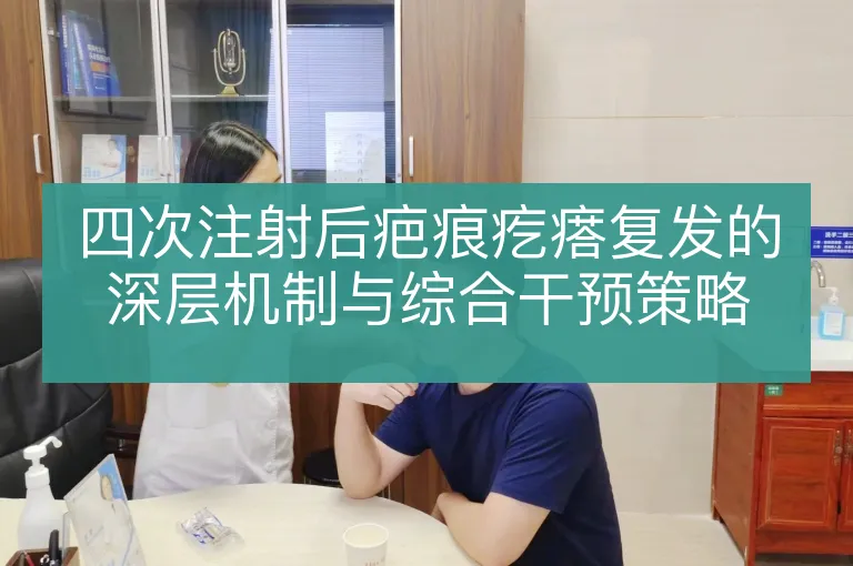 四次注射后疤痕疙瘩复发的深层机制与综合干预策略